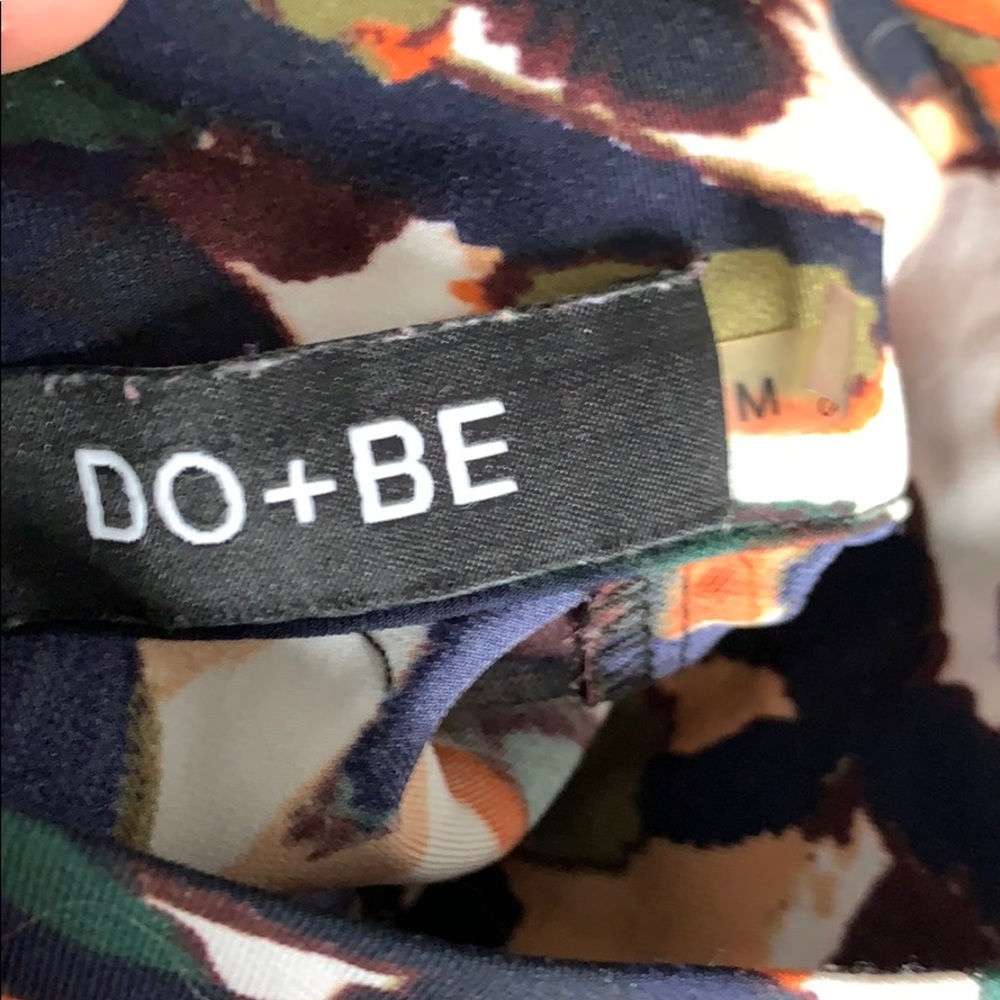 Do + Be Spotted Pattern Mock Turtle Neck Blouse! - image 2